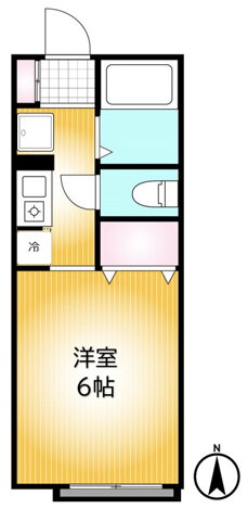 メゾンサンガ 2階 1K 賃貸物件詳細