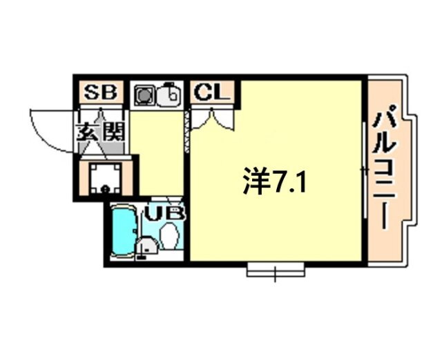 兵庫県西宮市鳴尾町２ 鳴尾・武庫川女子大前駅 1K マンション 賃貸物件詳細
