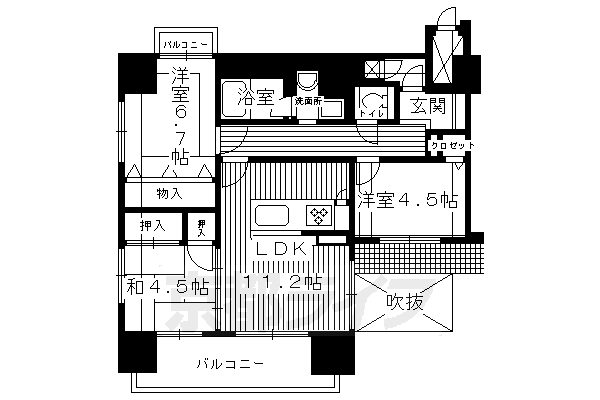 京都府京都市下京区福島町 五条駅 3LDK マンション 賃貸物件詳細