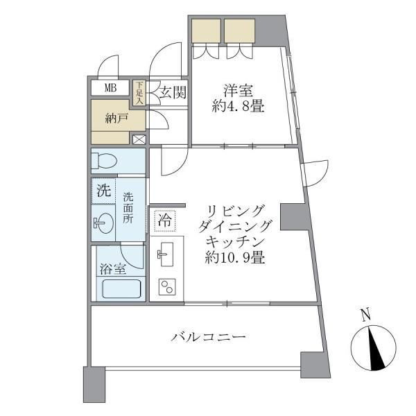東京都世田谷区駒沢５ 駒沢大学駅 1LDK マンション 賃貸物件詳細