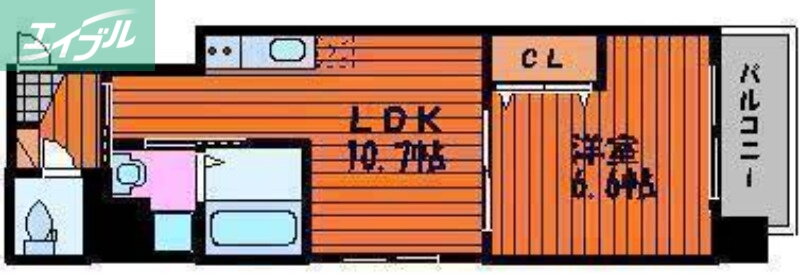 岡山県岡山市北区野田５ 大元駅 1LDK マンション 賃貸物件詳細