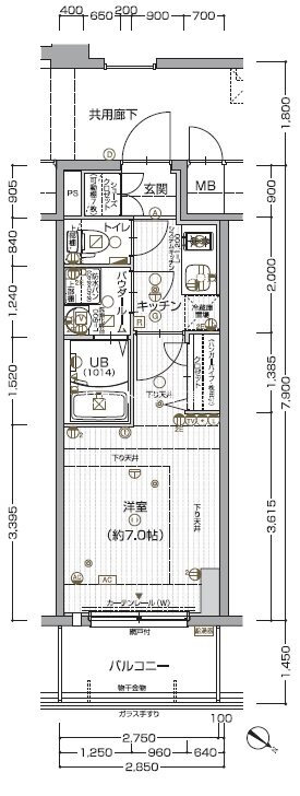兵庫県神戸市中央区北長狭通５ 元町駅 1K マンション 賃貸物件詳細