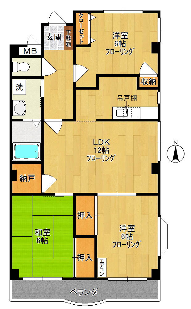 神奈川県川崎市多摩区菅馬場１ 中野島駅 3LDK マンション 賃貸物件詳細