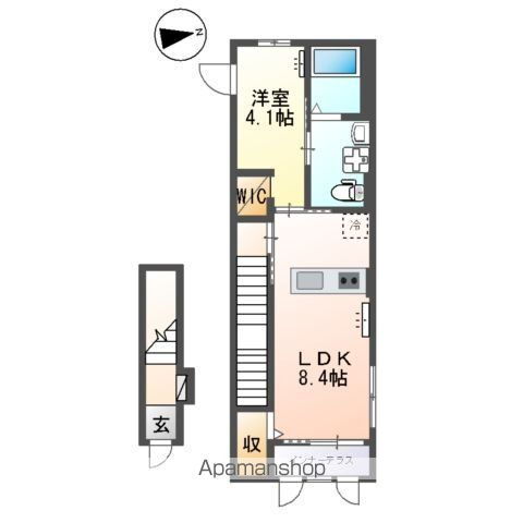 東京都日野市日野本町７ 日野駅 1LDK アパート 賃貸物件詳細