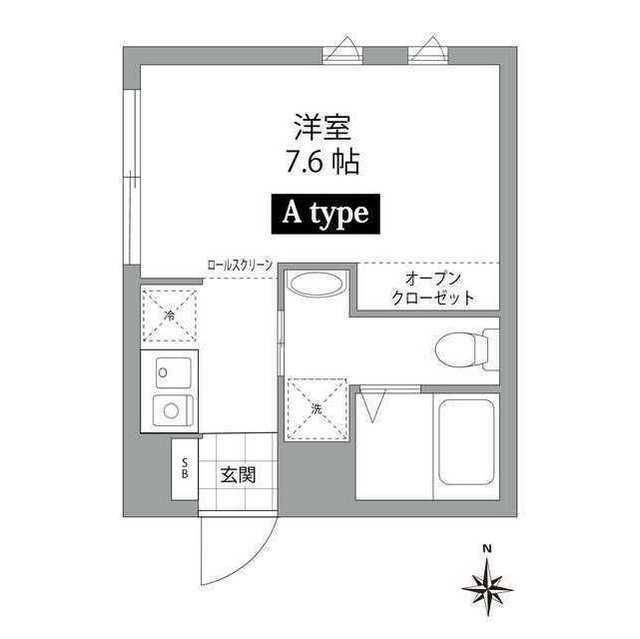 東京都新宿区西落合１ 落合南長崎駅 1K マンション 賃貸物件詳細