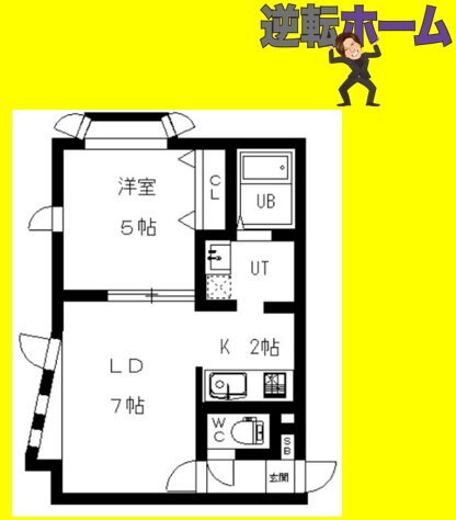 北海道札幌市中央区南二十条西９ 東屯田通駅 1LDK アパート 賃貸物件詳細