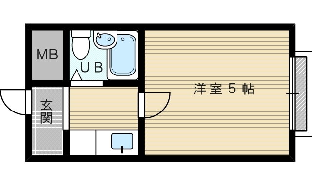 大阪府大阪市東淀川区豊里６ だいどう豊里駅 1K マンション 賃貸物件詳細