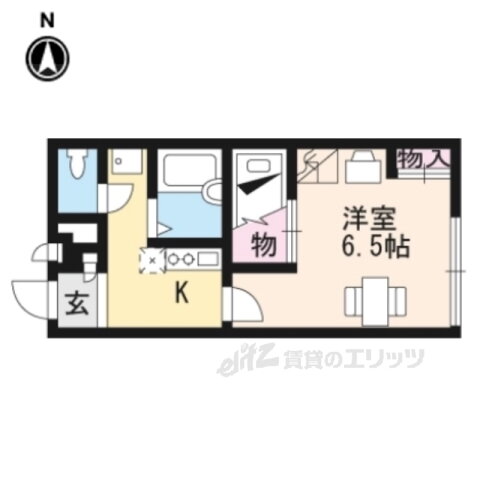 京都府京都市山科区西野野色町 山科駅 1K アパート 賃貸物件詳細