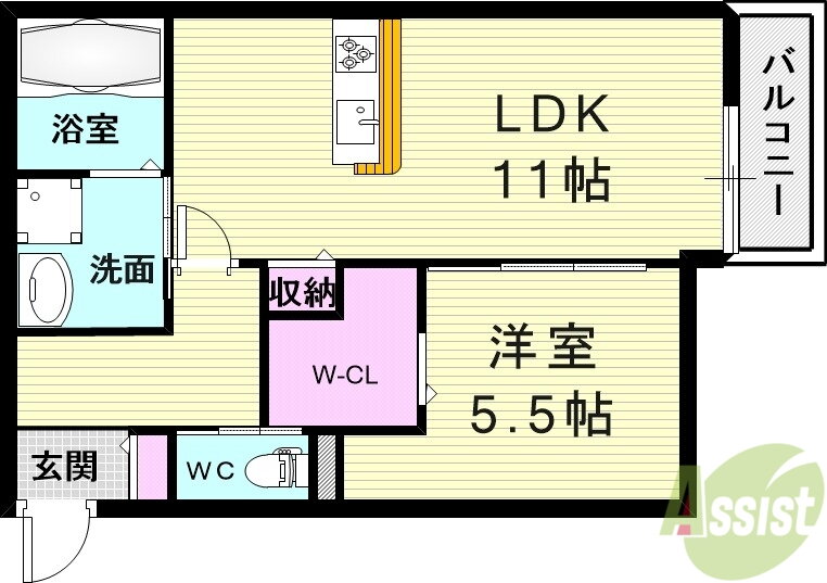 大阪府豊中市島江町２ 神崎川駅 1LDK アパート 賃貸物件詳細