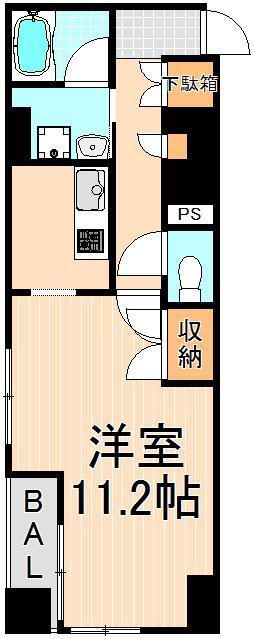 レガスタ浅草 8階 1K 賃貸物件詳細