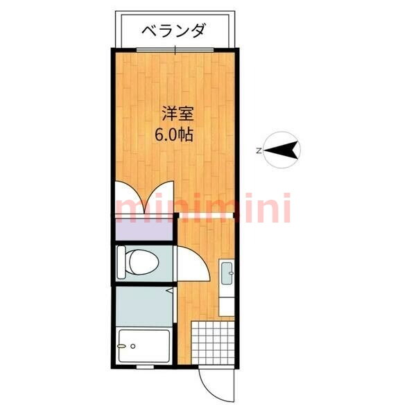 大阪府吹田市岸部南２ 岸辺駅 1K アパート 賃貸物件詳細