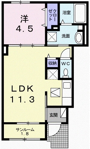 兵庫県姫路市北今宿２ 播磨高岡駅 1LDK アパート 賃貸物件詳細