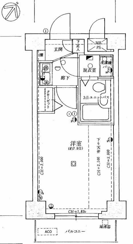 東京都渋谷区本町５ 幡ヶ谷駅 1K マンション 賃貸物件詳細