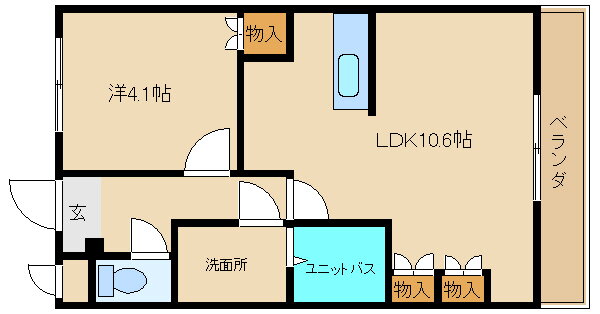 兵庫県姫路市飾磨区加茂南 飾磨駅 1LDK アパート 賃貸物件詳細