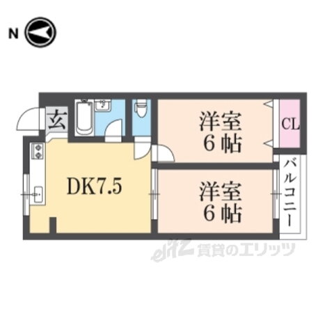 兵庫県尼崎市南塚口町８ 塚口駅 2DK マンション 賃貸物件詳細