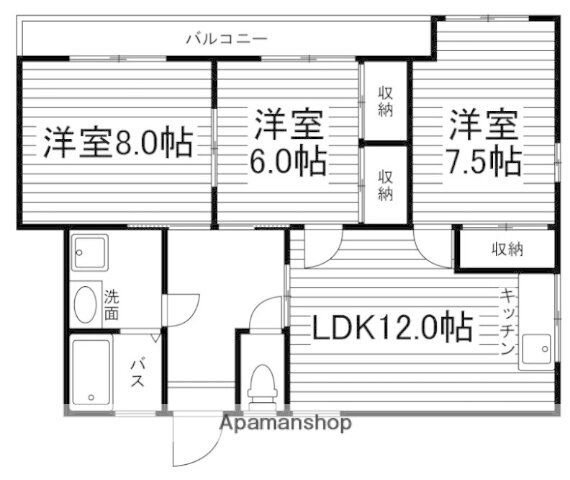 鹿児島県鹿児島市皇徳寺台４ 3LDK マンション 賃貸物件詳細