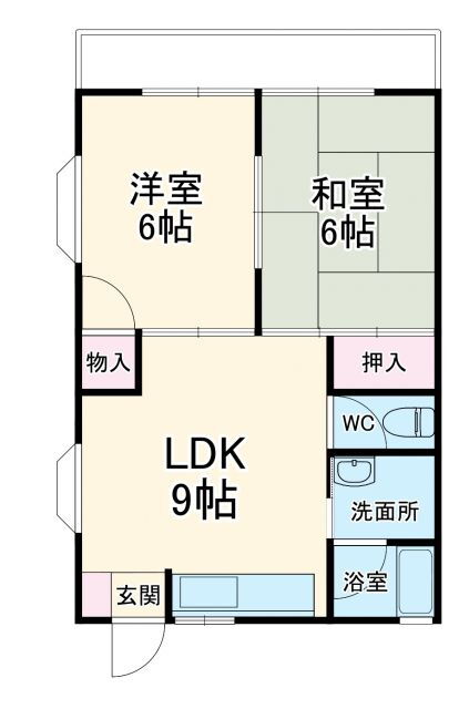 千葉県習志野市藤崎４ 京成大久保駅 2LDK アパート 賃貸物件詳細