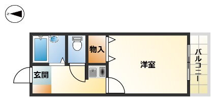 大阪府茨木市丑寅１ 茨木駅 1K マンション 賃貸物件詳細