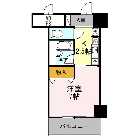 滋賀県彦根市竹ケ鼻町 南彦根駅 1K マンション 賃貸物件詳細