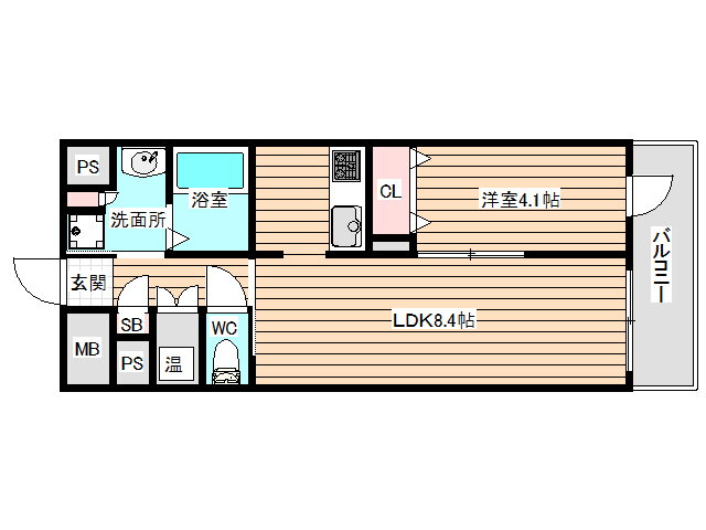 大阪府大阪市西淀川区野里２ 御幣島駅 1LDK マンション 賃貸物件詳細
