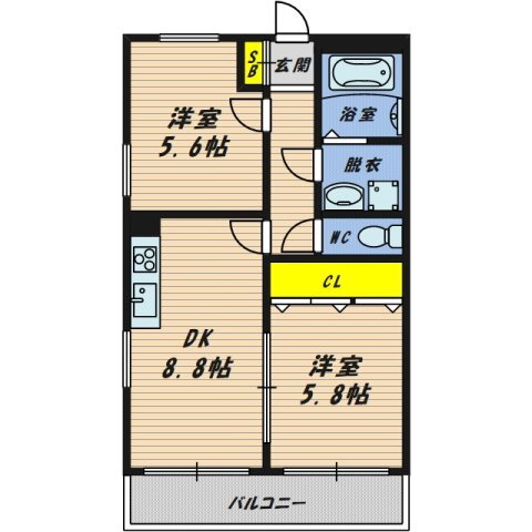 大阪府大阪市鶴見区横堤２ 横堤駅 2LDK マンション 賃貸物件詳細