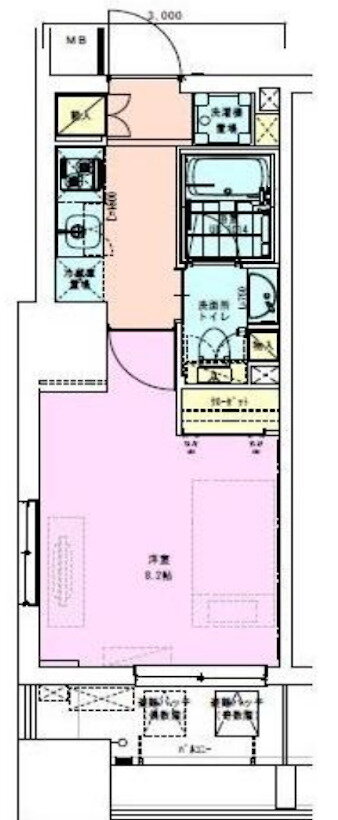 東京都江東区門前仲町１ 門前仲町駅 1K マンション 賃貸物件詳細