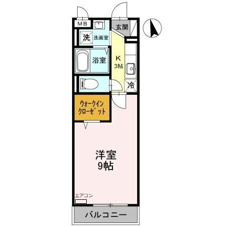 埼玉県越谷市谷中町１ 越谷駅 1K アパート 賃貸物件詳細
