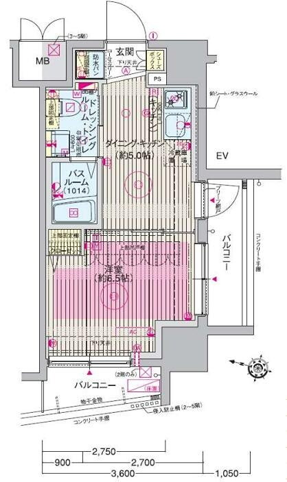 東京都新宿区新小川町 飯田橋駅 1DK マンション 賃貸物件詳細