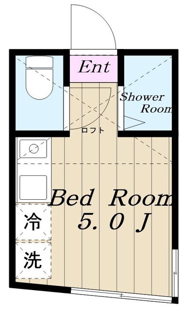 神奈川県川崎市多摩区登戸 向ヶ丘遊園駅 ワンルーム アパート 賃貸物件詳細