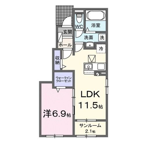 山形県鶴岡市斎藤川原字林俣 鶴岡駅 1LDK アパート 賃貸物件詳細