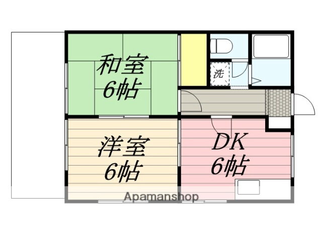 福岡県福岡市博多区空港前２ 福岡空港駅 2DK アパート 賃貸物件詳細