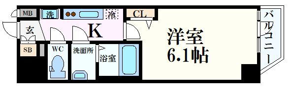 大阪府大阪市天王寺区勝山４ 桃谷駅 1K マンション 賃貸物件詳細
