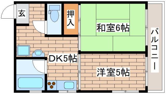 兵庫県神戸市灘区篠原南町５ 六甲駅 2DK マンション 賃貸物件詳細