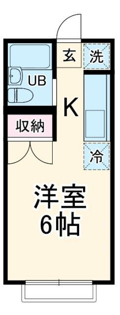 千葉県千葉市花見川区長作町 実籾駅 1K アパート 賃貸物件詳細