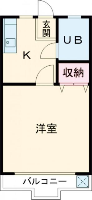 セレソローサＡ 1階 1K 賃貸物件詳細