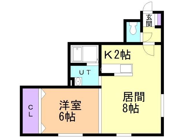 メゾンＳＳ 1階 1LDK 賃貸物件詳細