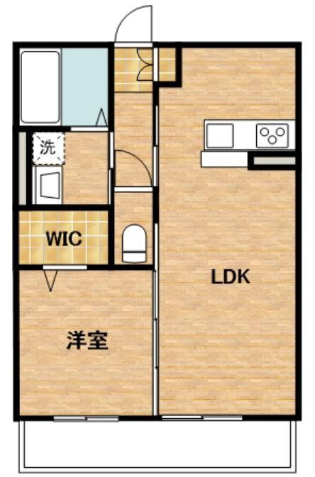 佐賀県鳥栖市轟木町 新鳥栖駅 1SLDK アパート 賃貸物件詳細