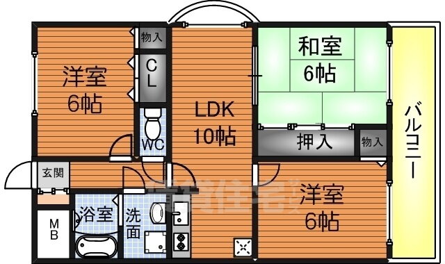 大阪府堺市西区浜寺船尾町東４ 津久野駅 3LDK マンション 賃貸物件詳細