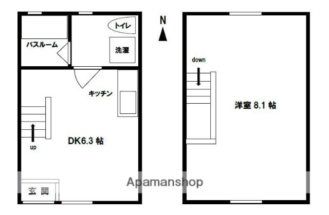 福岡県三潴郡大木町大字蛭池 大溝駅 1DK アパート 賃貸物件詳細