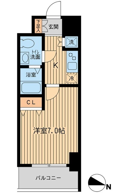 東京都立川市曙町２ 立川駅 1K マンション 賃貸物件詳細
