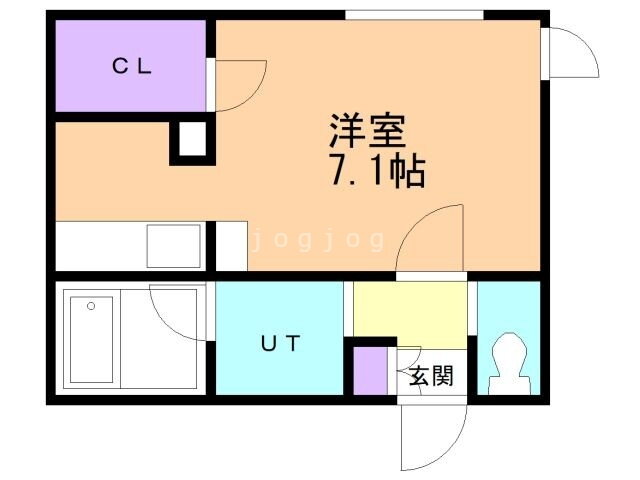 北海道札幌市豊平区豊平八条８ 学園前駅 1K マンション 賃貸物件詳細