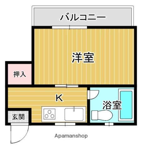 宮崎県宮崎市中村西２ 南宮崎駅 1K アパート 賃貸物件詳細