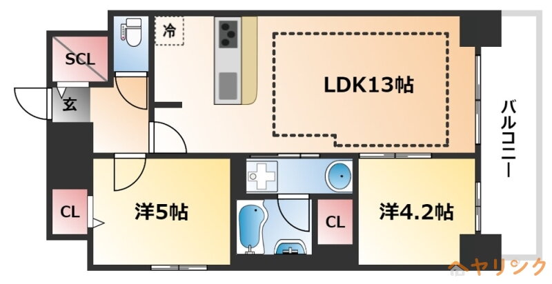 愛知県名古屋市中区丸の内３ 名古屋城駅 2LDK マンション 賃貸物件詳細