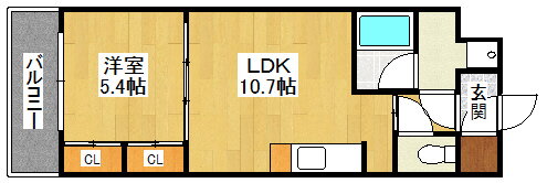 Ｌａ　Ｄｏｕｃｅｕｒ西宮北口 2階 1LDK 賃貸物件詳細