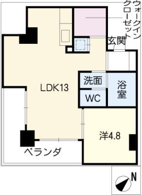 愛知県名古屋市北区大曽根３ 大曽根駅 1LDK マンション 賃貸物件詳細