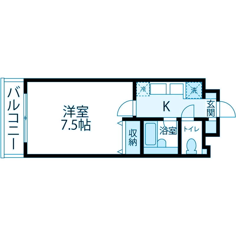 神奈川県川崎市多摩区登戸新町 登戸駅 1K マンション 賃貸物件詳細