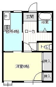 サンフィールド石原 1階 1K 賃貸物件詳細