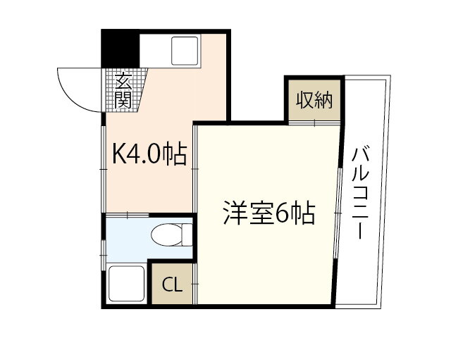 広島県広島市西区楠木町４ 白島駅 1K マンション 賃貸物件詳細