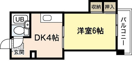 広島県広島市中区江波東１ 舟入南駅 1K マンション 賃貸物件詳細