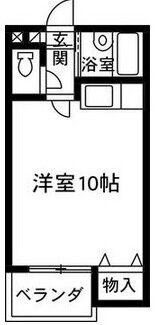 フィールドハイツ北都（上新田） 2階 ワンルーム 賃貸物件詳細